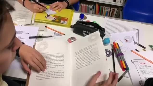 Los alumnos de Monteprincipe ya han terminado su parte del cuaderno