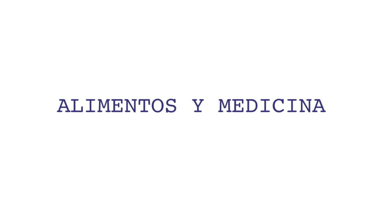 Alimtenos y Medicina