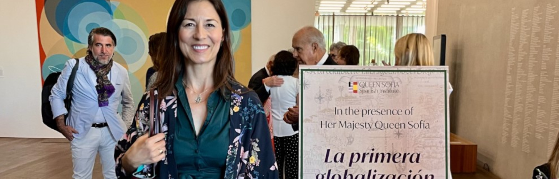 Natacha Sanz Caballero, autora del libro “Yo fui el primero” embarcada de nuevo en el viaje de Elcano